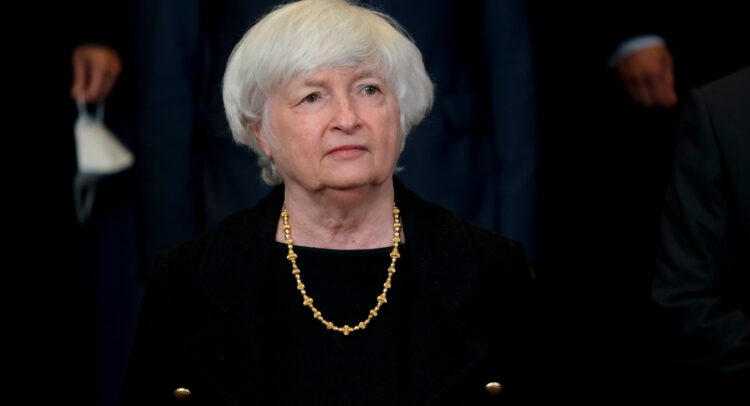 Bank Stocks Sink after Yellen’s Remarks